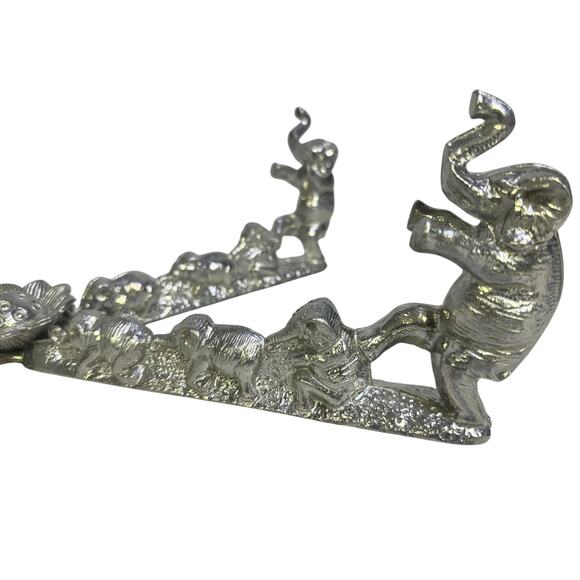 Arthur Court 'Elephants' Vintage 1994 Aluminum 13 x 9 Casserole Stand-Excellent - Picture 2 of 6